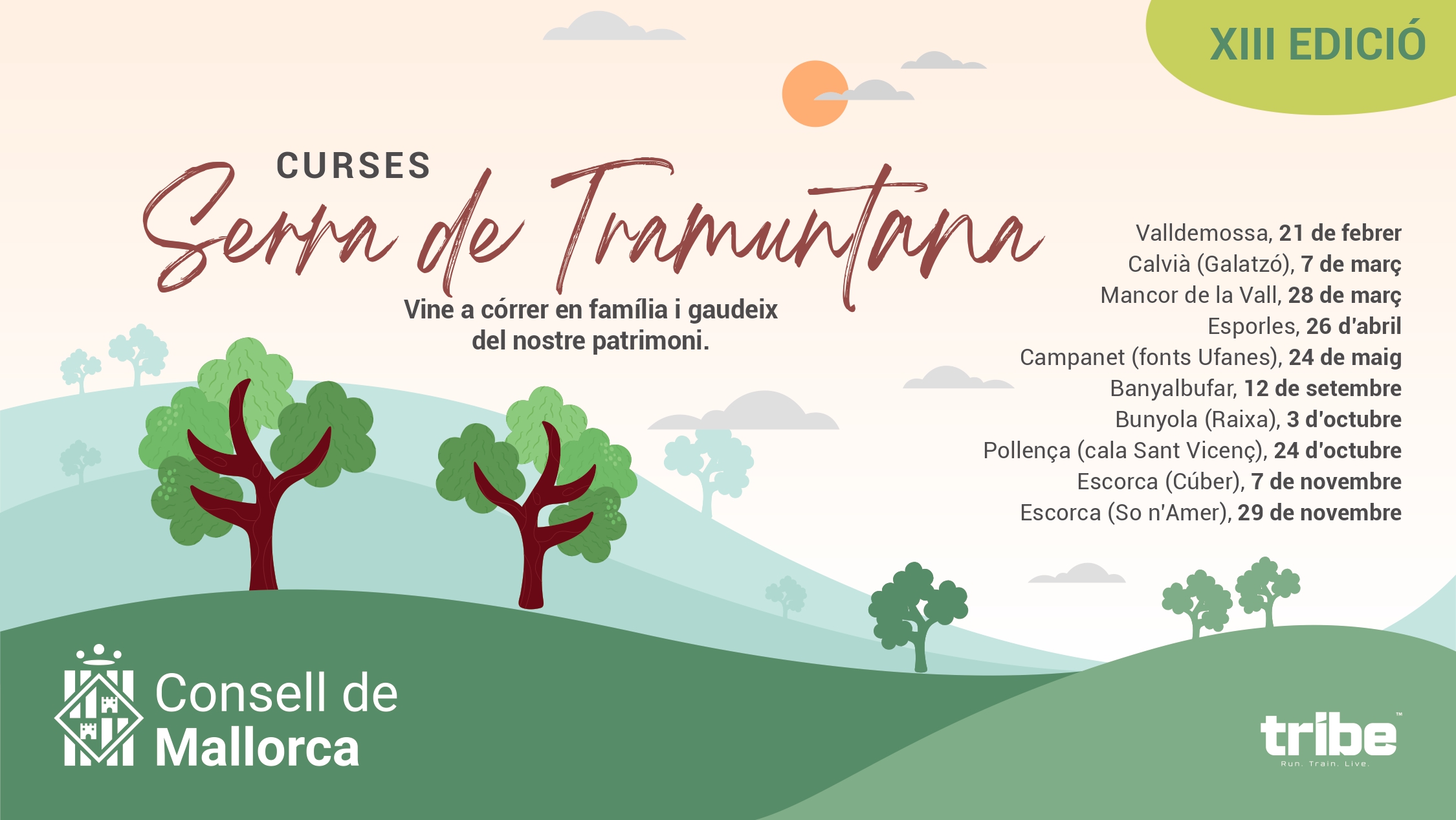 Calendari curses Serra de Tramuntana 2026